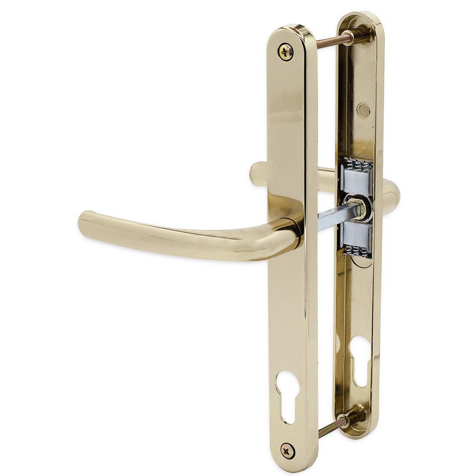 Fab & Fix Blenheim Lev/Lev uPVC Door Handles 240mm Fixing Centre