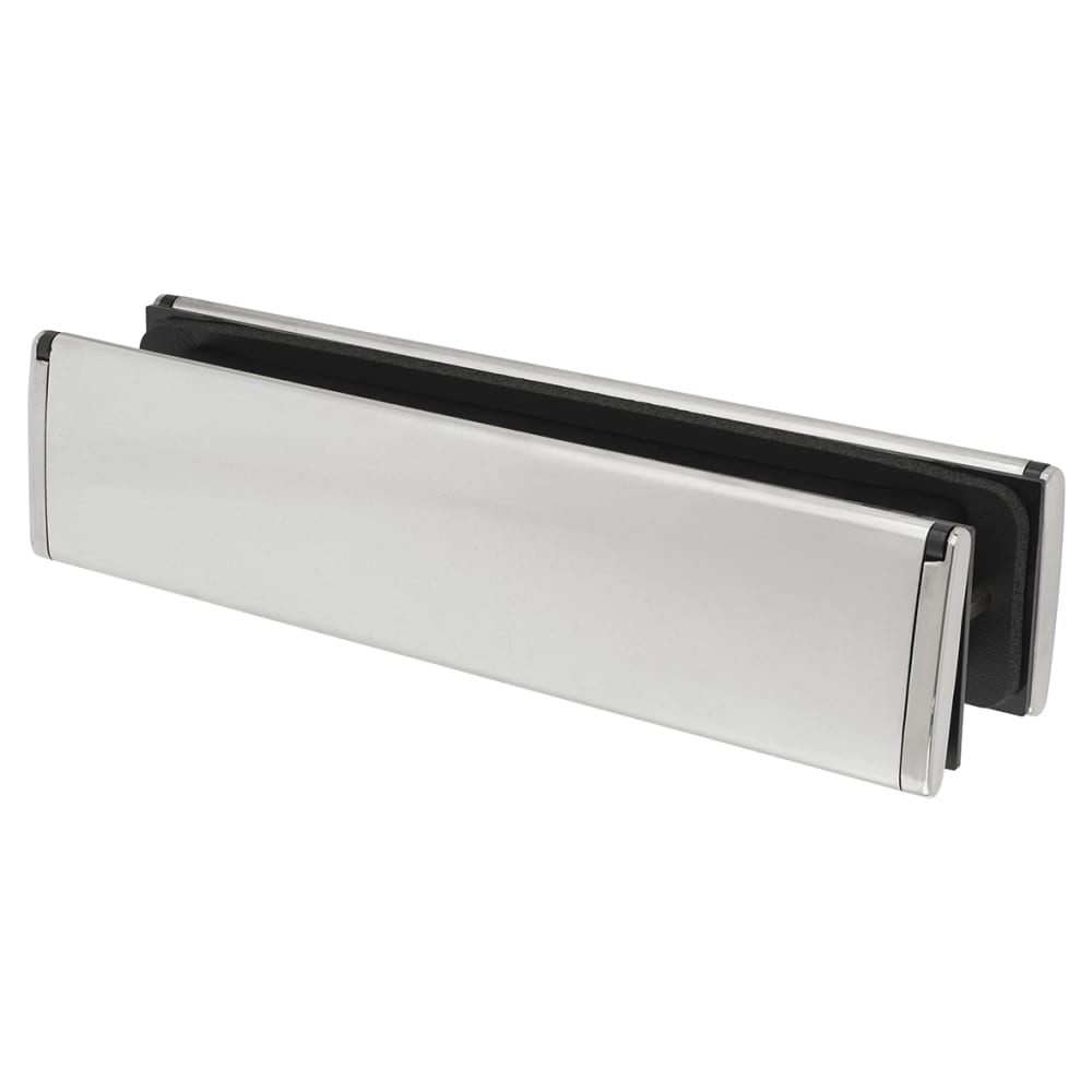 Trojan Letter Plate Brushed Chrome