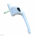 ERA Espag non locking white window handle. Right hand hung.