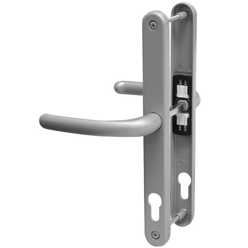 Fab & Fix Blenheim Lev/Lev uPVC Door Handles 240mm Fixing Centre