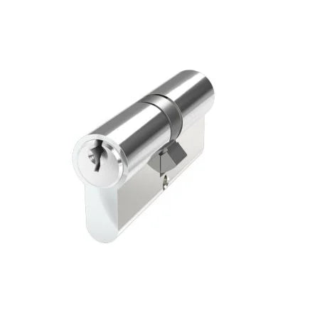Mila Breaksafe 6 Pin Polished Chrome Cylinder 35/35. Locking Cylinder for composite door. Door lock. 