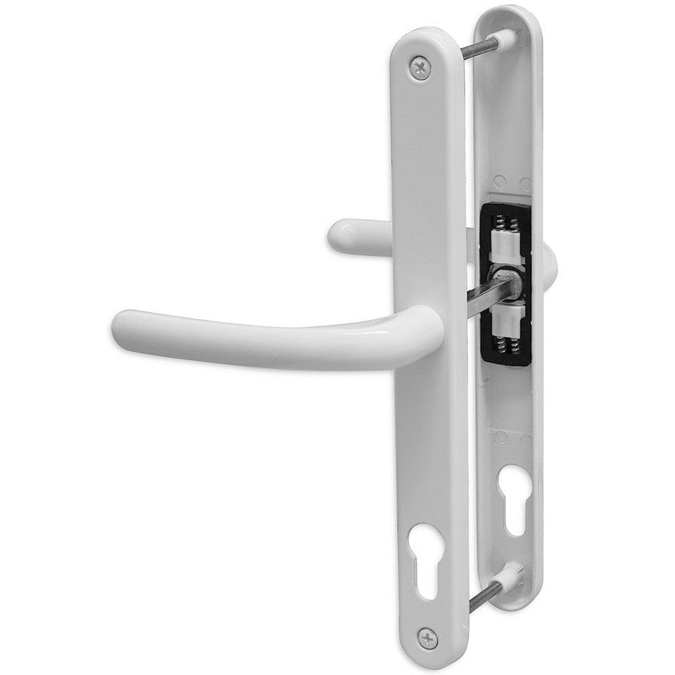 Fab & Fix Blenheim Lev/Lev uPVC Door Handles 240mm Fixing Centre