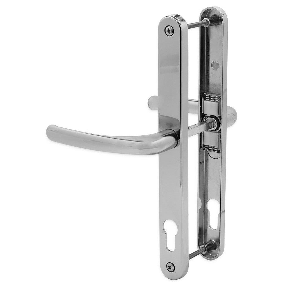 Fab & Fix Blenheim Lev/Lev uPVC Door Handles 240mm Fixing Centre