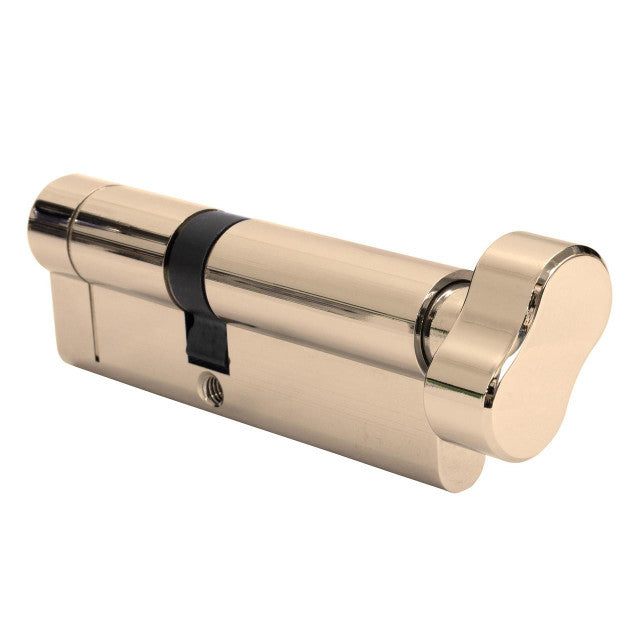 Gold Mila Breaksafe 55/45 Thumbturn Cylinder. Door Lock. 