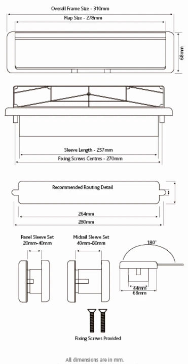 Fab & Fix Letter Plate Graphite